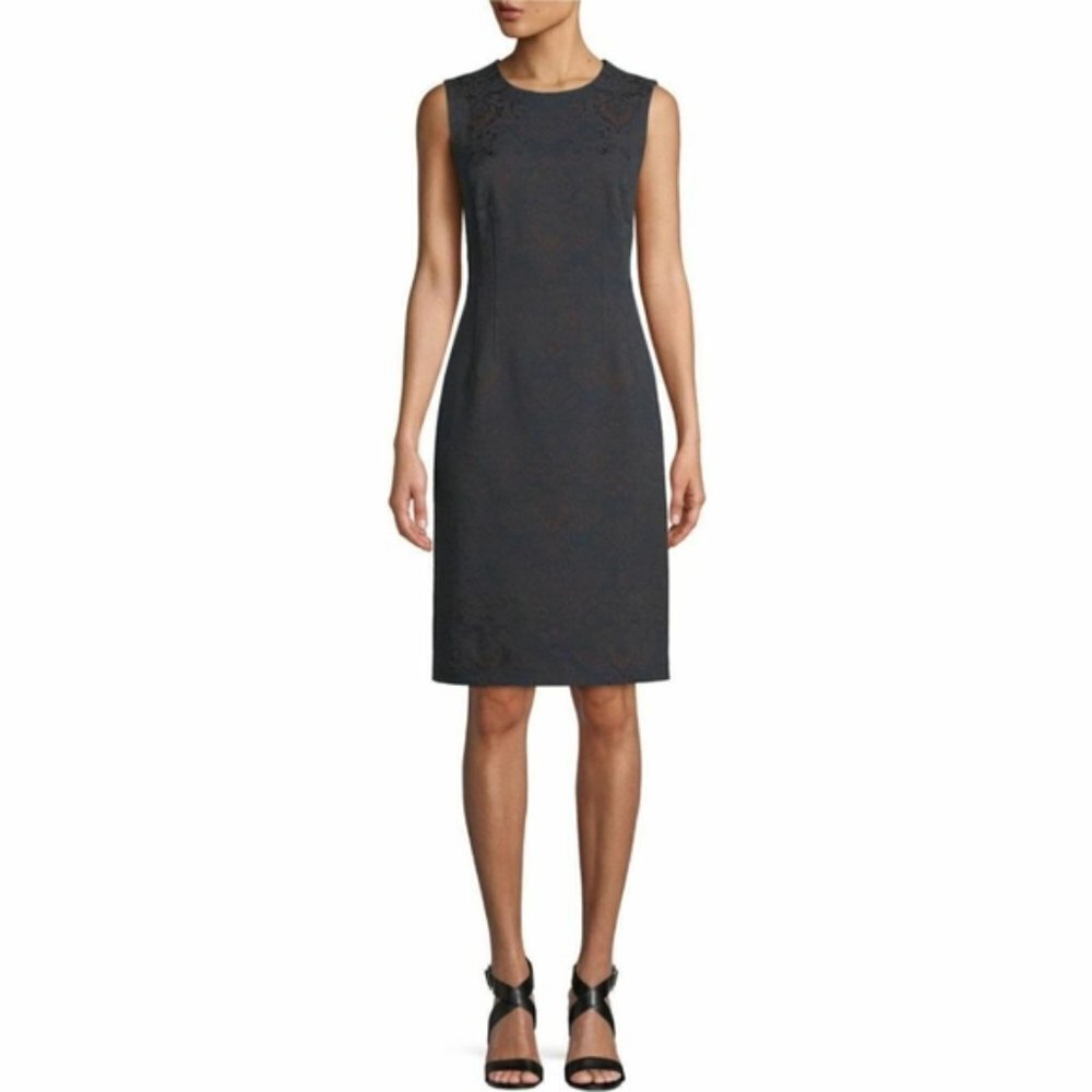 Kobi Halperin Brandi Brocade Sheath Dress Sz 8